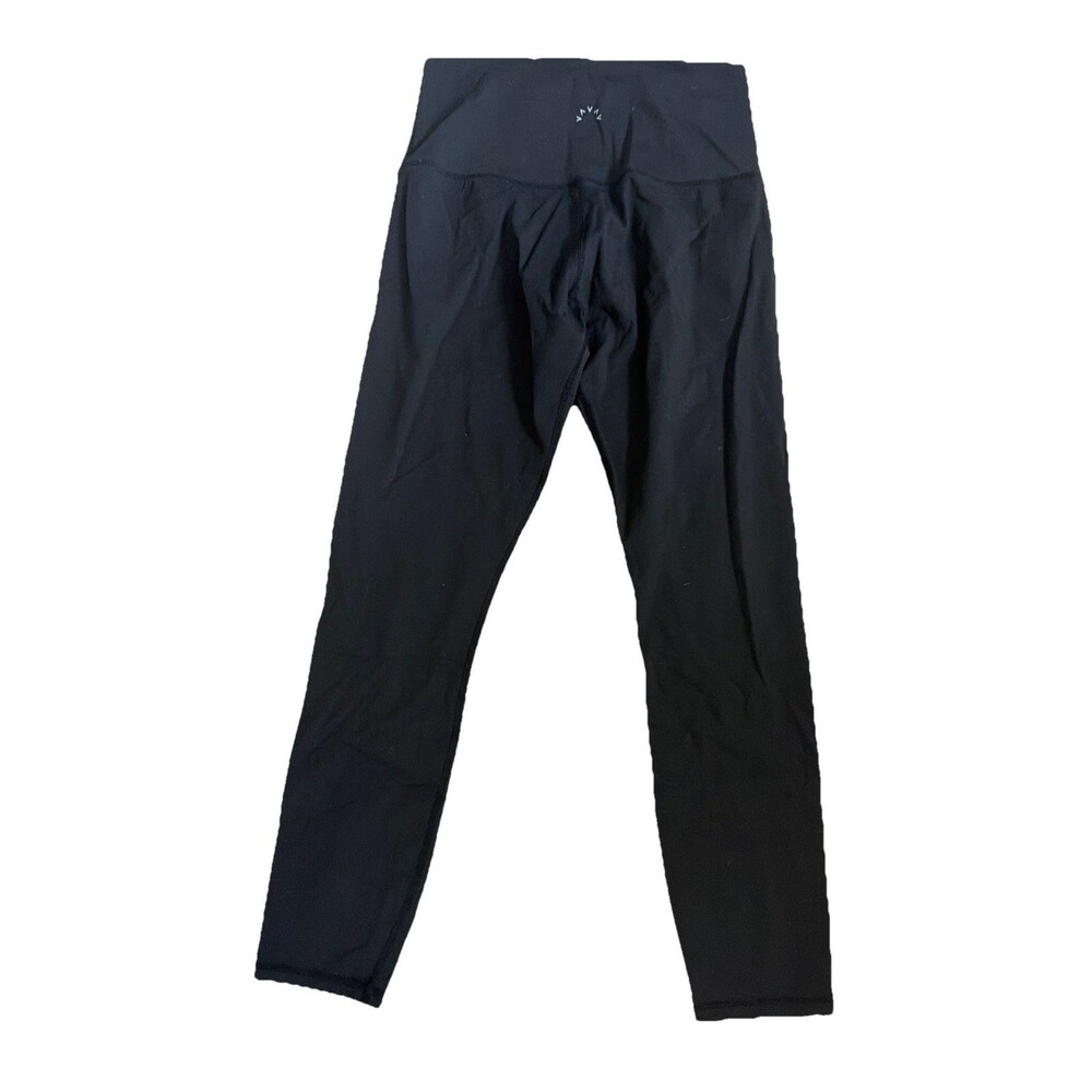 Varley Womens S Small Black High Rise 24" Inseam Leggings Athleisure Luxe Sporty